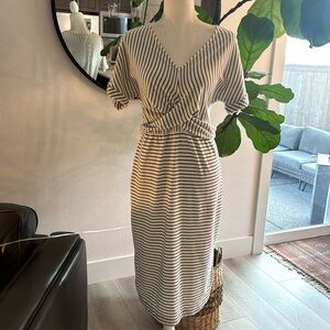 Anthropologie Saturday Sunday Pazienza Midi Dress Size XS